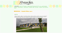 Desktop Screenshot of berenika-vm.cz